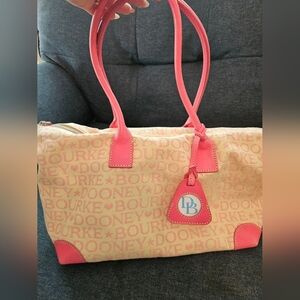 Dooney and Bourke Hearts and Stars Canvas bag
